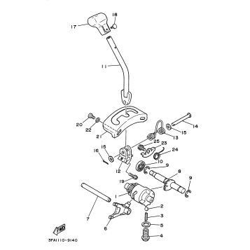 SHIFT CAM SHIFT FORK