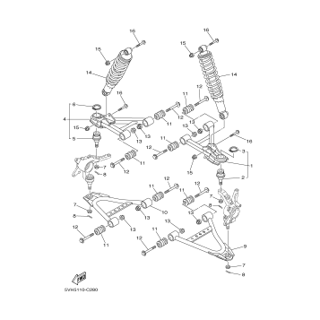 FRONT SUSPENSION WHEEL