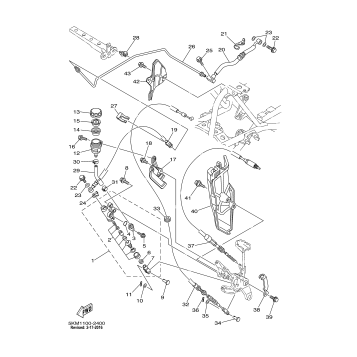 REAR MASTER CYLINDER