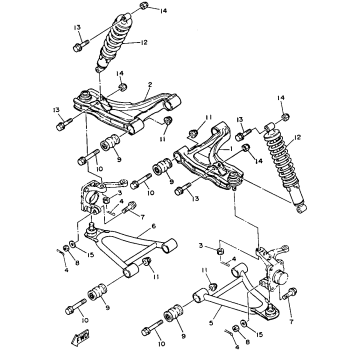 FRONT SUSPENSION WHEEL
