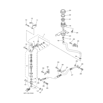 REAR MASTER CYLINDER