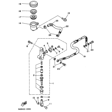 REAR MASTER CYLINDER