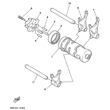 SHIFT CAM - SHIFT FORK