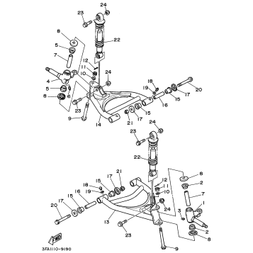 FRONT SUSPENSION WHEEL