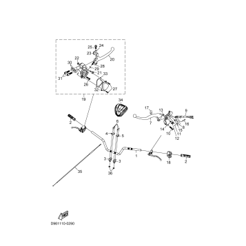 STEERING HANDLE & CABLE