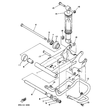 SWING ARM-REAR SHOCKS