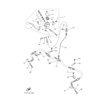 FRONT MASTER CYLINDER