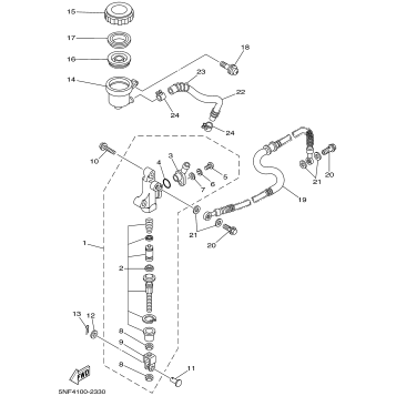 REAR MASTER CYLINDER