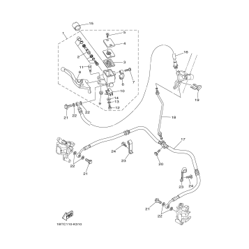 FRONT MASTER CYLINDER