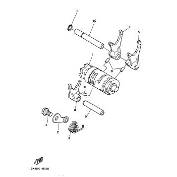 SHIFT CAM SHIFT FORK