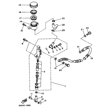 REAR MASTER CYLINDER