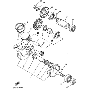 CRANKSHAFT PISTON