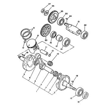 CRANKSHAFT PISTON