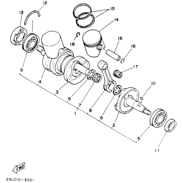 CRANKSHAFT - PISTON