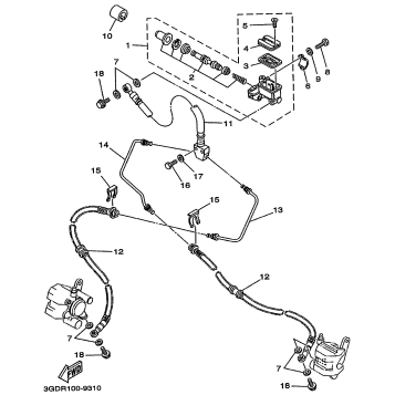 FRONT MASTER CYLINDER