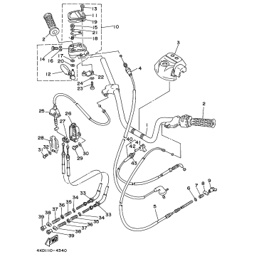 STEERING HANDLE CABLE