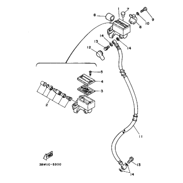 FRONT MASTER CYLINDER