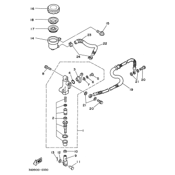 REAR MASTER CYLINDER