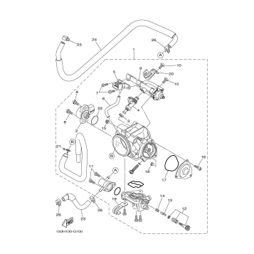 THROTTLE BODY ASSY 1