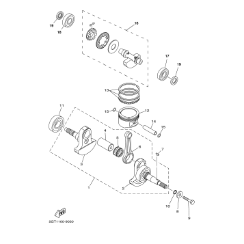 CRANKSHAFT PISTON