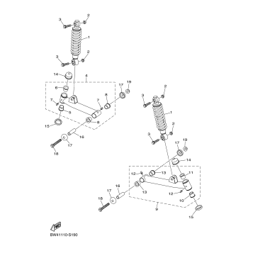 FRONT SUSPENSION & WHEEL