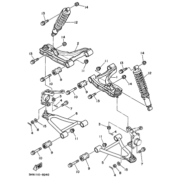 FRONT SUSPENSION - WHEEL