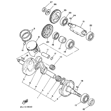 CRANKSHAFT PISTON