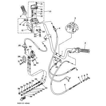STEERING HANDLE - CABLE