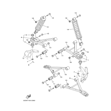 FRONT SUSPENSION WHEEL