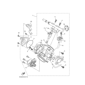 THROTTLE BODY ASSY 1