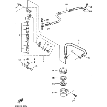 REAR MASTER CYLINDER