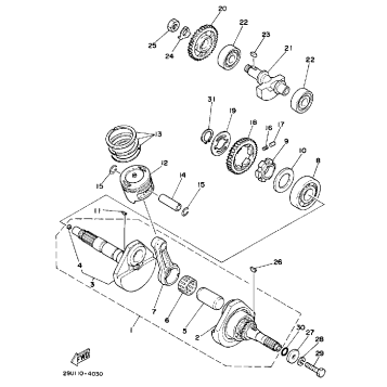 CRANKSHAFT - PISTON