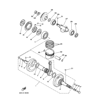 CRANKSHAFT & PISTON