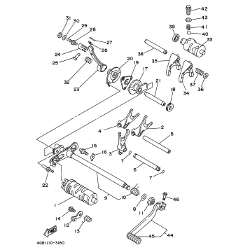 SHIFT CAM SHIFT FORK