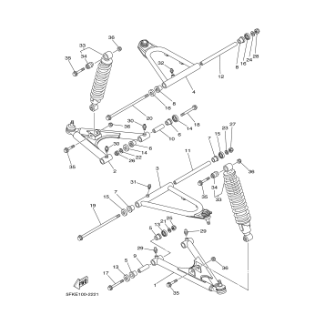 FRONT SUSPENSION WHEEL