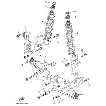FRONT SUSPENSION WHEEL
