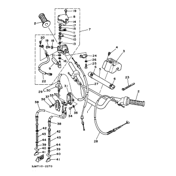 STEERING HANDLE CABLE