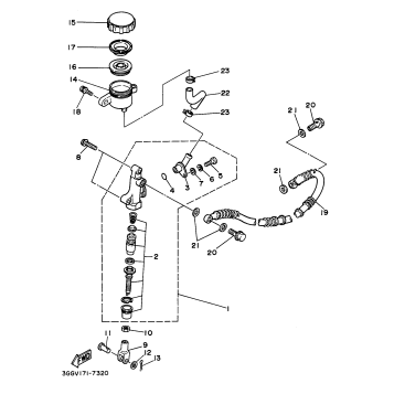 REAR MASTER CYLINDER