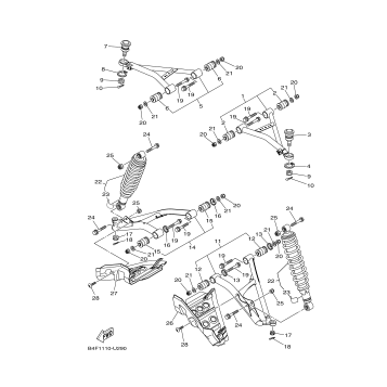 FRONT SUSPENSION & WHEEL