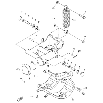 SWING ARM - RAER SHOCKS