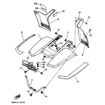 FRONT FENDER CARRIER