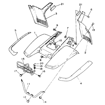 FRONT FENDER CARRIER