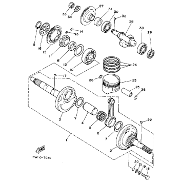 CRANKSHAFT - PISTON