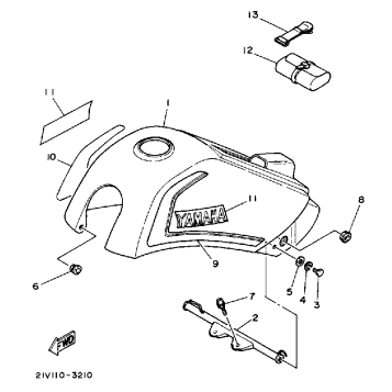 SIDE COVER TOOL YTM200L