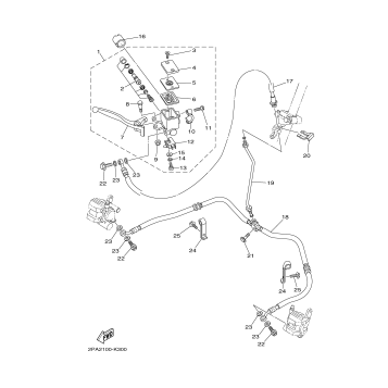FRONT MASTER CYLINDER