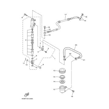 REAR MASTER CYLINDER