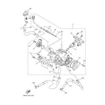 THROTTLE BODY ASSY 1