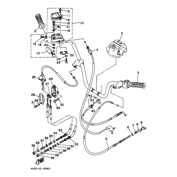 STEERING HANDLE CABLE