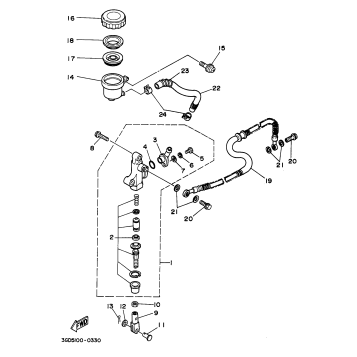 REAR MASTER CYLINDER