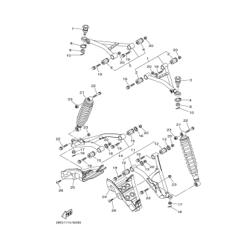 FRONT SUSPENSION WHEEL